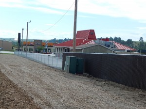 Chain Link Fence, Belle Fourche, SD          