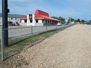 Chain Link Fence, Belle Fourche, SD          