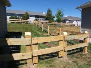 wood farm ranch rail fence